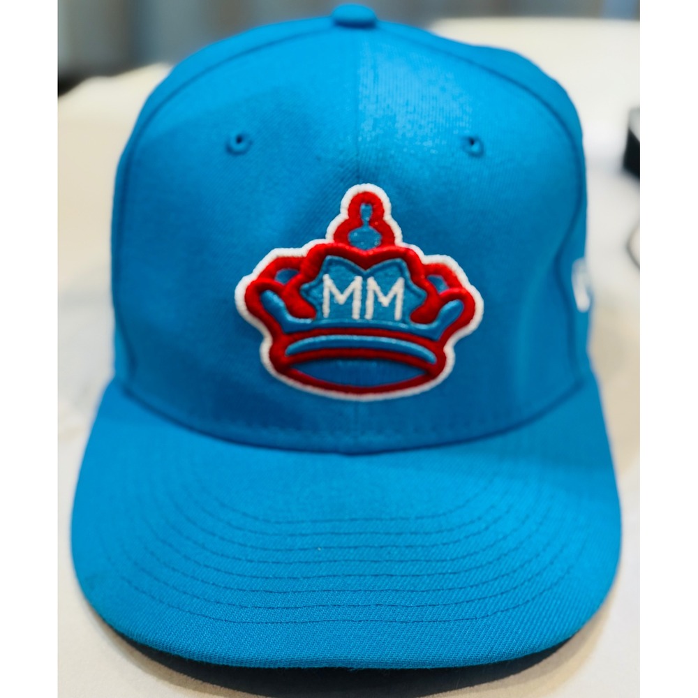 New Era 59FIFTY Miami Marlins City Connect Hat Sky Blue Fitted Size 7 1/2 MLB